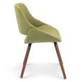 thumbnail image 6 of Simpli Home Malden / Draper 7 Pc Dining Set with 6 Upholstered Bentwood Dining Chairs & 66 in Wide Table, 6 of 8