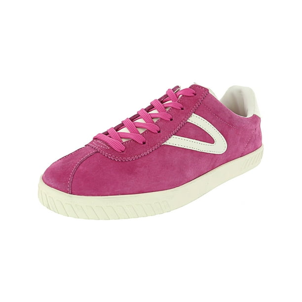Tretorn - Tretorn Women's Camden 3 Luxe Pink/White Ankle-High Suede ...