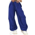thumbnail image 2 of HAPIMO Straight Sweatpants for Women Cat or Paw Graphic Print Casual Comfy Pants Elastic High Waist Womens Wide Leg Pockets Drawstring Trousers Teens Fall Fashion Outfits Blue, 2 of 6