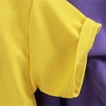 thumbnail image 5 of XIYNBAOK Juniors Sweat Suits 2 Piece Set Going Home Outfit Baby Girl Toddler Girls Outfits Tshirt and Mini Shorts Girls Clothes Size 7, Purple 5-6 Years, 5 of 9