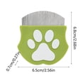 thumbnail image 3 of Mini Pet Flea Comb Fine Tooth Grooming Brush for Cats and Dogs Facial Hair Removal Dandruff Lice Detection Safe Rounded Tip Portable Pet Grooming Care Tool for Daily Use Home Cleaning, 3 of 6