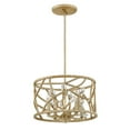 thumbnail image 2 of -Four Light Semi-Flush Mount-16 Inches Wide By 10.75 Inches Tall Fredrick Ramond Lighting Fr46801cpg, 2 of 3