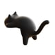 thumbnail image 5 of Gancho con forma de gato para el borde del escritorio, adorno de escritorio, gancho de mesa para la escuela y la oficina Negro, 5 of 9