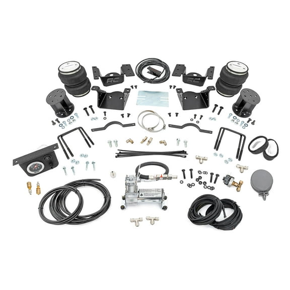 Rough Country Air Spring Kit w/Compressor for 11-19 Chevy/GMC 2500D - 100074C Fits select: 2011-2019 CHEVROLET SILVERADO, 2011-2019 GMC SIERRA