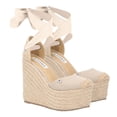 thumbnail image 1 of Alpargata Puntal De Plataforma Valeria Con Yute Natural Lona Premium Beige Para Mujer, 1 of 5