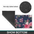 thumbnail image 6 of Pioneer Flower Floral Print Pattern Kitchen Rugs Sets Of 2,Anti Fatigue Kitchen Mat Rugs Non Slip Washable,Decorative Kitchen Floor Mats for Kitchen,Sink,Laundry,17"x30"+17"x47", 6 of 7