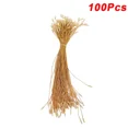 thumbnail image 3 of 200/100 piezas de adornos de bolas navideñas redondas, tapas de perchas doradas extraíbles para bricolaje, bolas de árbol de Navidad, decoración de fiesta de año nuevo para el hogar, 3 of 5