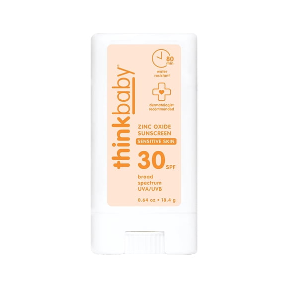 Protector solar en barra THINK SPF 30 para niños, piel sensible, 18 g