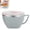 B, variant on Ceramic Soup Mug with Sealed Lid and Handle 6.69 x 3.54 Inch, Large Microwave Ramen Bowl with Steam Release Valve, Porcelain Cereal Cup for Coffee Tea, Kitchen Accessories, Blue