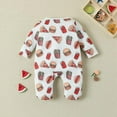 thumbnail image 3 of URMAGIC Newborn Baby Boys Girls Cotton Snug-Fit Footed Bodysuit Infant Toddlers One Piece Cartoon Pajamas Jumpsuit 0-18M, 3 of 7