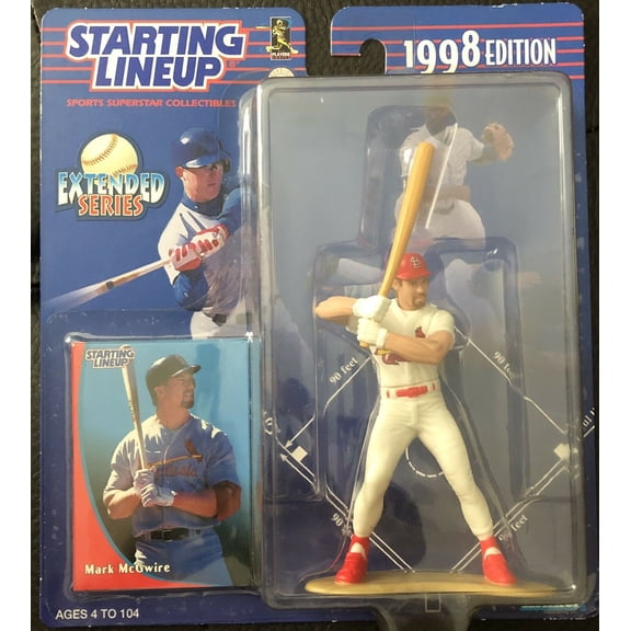 Starting Lineup 1998 extended series Mark McGwire St. Louis Cardinals