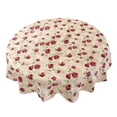 thumbnail image 1 of adviicd Nappe Ronde pour Table, Huile d'Eau, Hôtel, Restaurant, Table Basse, 1 of 5