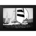 thumbnail image 2 of Hausenflock, Alan 18x13 Black Modern Framed Museum Art Print Titled - Race on the Chesapeake I, 2 of 5