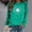 1# Mint Green cheap stuff under 5 dollars, variant on Dyegold Sweatshirt For Women Fall Casual Long Sleeve Shirts Loose Trendy Sunflower Graphic Pullover Top Cute Crewneck Blouse