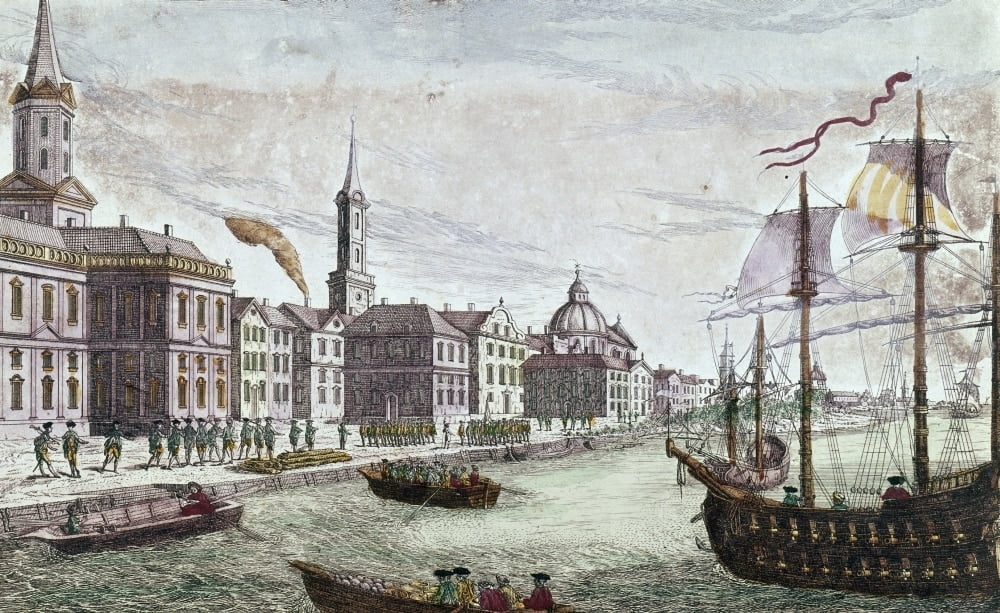 New York British, 1776. /Nthe Landing Of British Troops In New York