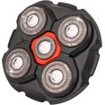 thumbnail image 1 of czcpp-Shaver Replacement Heads Compatible with Microtouch Titanium Head Shaver,5D Head Shaver for Bald Men Head and Face Shaver Replacement Heads,1 PACK, 1 of 4