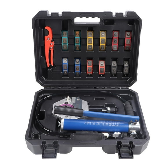 Hose Crimper, Aluminum Alloy Air Conditioner Hydraulic Hose Crimper Stability for Repair