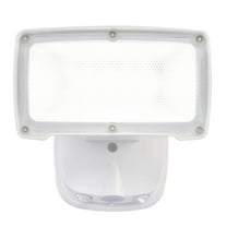 26-Watt 2500 Lumen White Dusk to Dawn Control 1 Head Outdoor LED Security Flood Light (1-Pack)