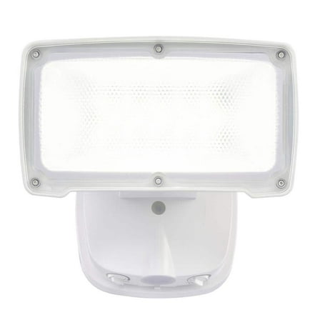 26-Watt 2500 Lumen White Dusk to Dawn Control 1 Head Outdoor LED Security Flood Light (1-Pack)