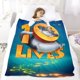 thumbnail image 5 of 10 Vidas anti-pilling, suave, ligera, esponjosa y acogedora de lujo para hogar y cocina – Perfecta para niños y adultos,120X80cm, 5 of 6