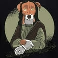 thumbnail image 3 of CafePress - Mona Lisa Dog Sweatshirt - Kids Sweatshirt, Youth Crew Neck Sweatshirt, 3 of 4