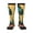 2 Black-1, variant on Xecao Cat Hiding In Potted Plants Print Compression Socks for Both Men And Women for Running, Travel, Flight, Nurse
