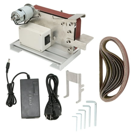 

Mini Belt Machine DIY Electric Sander Desktop Polishing Grinder Accessories AC 110240VUS Plug 775 (100W)