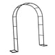 thumbnail image 5 of Arco de jardín enrejado Arco de jardín Arco de metal Pérgola resistente Arco de boda Jardín Negro, 5 of 7