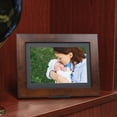 Brookstone PhotoShare 10" Smart Digital Picure Frame in Espresso