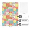 thumbnail image 2 of 2 Pcs Pioneer Flower Floral Print Pattern Kitchen Towels, Funny Microfiber Dish Towel Set, 18" X 26" Tea Towels, 2 of 6