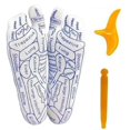 thumbnail image 2 of Acupressure Reflexology Socks with Trigger Point Massage Tool, Reflexology Foot Massage Socks for Women and Men, Foot Reflexology Socks with Massage T, 2 of 5