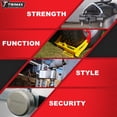 thumbnail image 3 of Candado Trimax VMAX6 Versa Cable 1.8 m x 10 mm Negro, 3 of 9