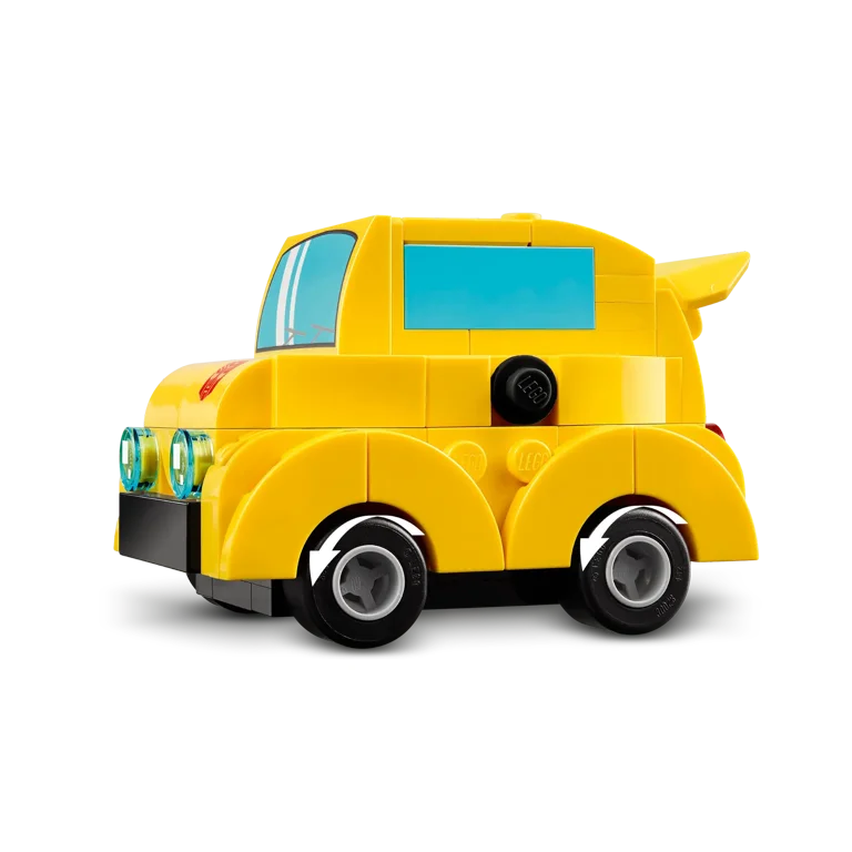 LEGO, Brickheadz action figures, 40804 Bumblebee Robot and Vehicle