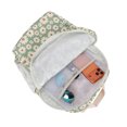 thumbnail image 6 of Tourbon Canvas Daisy Pattern Bike Rear Rack Pannier and Pickleball Racket Backpack, 6 of 12