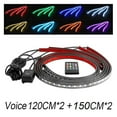 thumbnail image 3 of 4x Car Underglow Flexible Strip LED Remote /APP Control RGB LED Strip Under Automobile Chassis Tube Underbody System Neon Light ,Safe to Use, 3 of 12