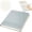 Light Blue, variant on 1 Pack Square Small Notebooks, Grid Pages Sketchbooks Travel Journal, Hardcover Writing Notebook for Home Classroom Office, Diary Memo Sketching PU Leather, 8x8 inches, 228 Pages, Black