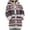 C-White38, variant on DHFJKG Womens Cardigan Sweaters Knitted Hooded Long Sleeve Button Down With Pockets Jacket Retro Fair Isle Stylish Outerwear
