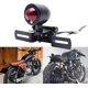 thumbnail image 1 of Luz trasera tipo bala de motocicleta con soporte para placa de matrícula, lámpara trasera Retro de aluminio para Cafe Racer Custom - Bullet, 1 of 5