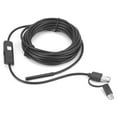 thumbnail image 3 of Inspection Camera  5.5mm Endoscope Y102 USB 3 In 1 Endoscope 5.5mm Lens 6LED 5M Cable IP67 Waterproof Borescope Inspection Camera, 3 of 8