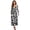 Black Cow, variant on Womens Fall Dress with Pockets Colorful Hippie Flower Print V Neck Long Sleeve Maxi Dress for Wedding Guest A-Line Flowy Party Dressess, XL