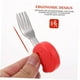 thumbnail image 5 of 1 juego de tenedor y cuchara, cuchara de dibujos animados para niños, cucharas para niños, utensilios para niños pequeños, cucharón de silicona, tenedor de entrenamiento para niños pequeños,, 5 of 5