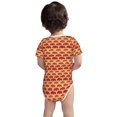 thumbnail image 3 of Xecao Red Cars Pattern Baby Climbing Bodysuit Short Sleeve Onesie Unisex 0-12 Months Baby Shirt Newborn Outfits Crotch snap design-3 Months, 3 of 6