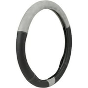 Weathered Grey/Black Steering Wheel Cover