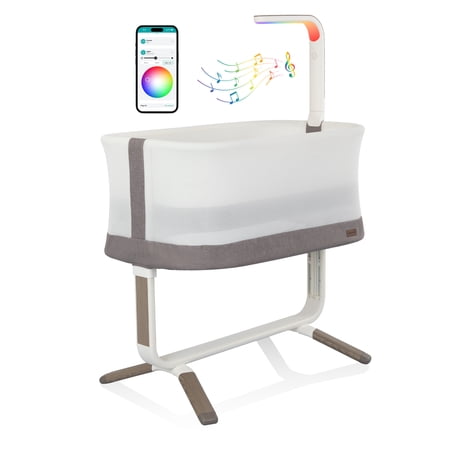 Evenflo Cora 3-Level Adjustable Bassinet (Truffle Taupe)