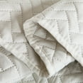 thumbnail image 5 of JML Quilt Set Queen Size 3 Piece,Microfiber Embossed Bedspread With 2 Shams,88"x92", 5 of 5