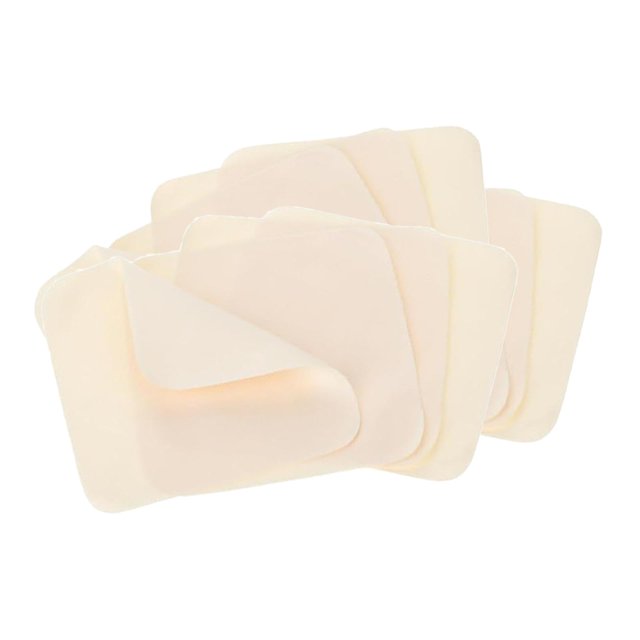 25x Gamuza para Cerámica Fácil de Recortar Paño de Limpieza Multiusos beige