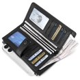 thumbnail image 4 of Billetera Montana West Long, plegable, con bloqueo RFID, para mujer, 4 of 7