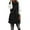 Black, variant on Winter Jackets for Women Women Longline Quilted Vest With Drawstring Waist Hooded Sleeveless Jacket For Winter Warmth And Style Winter Coats for Women