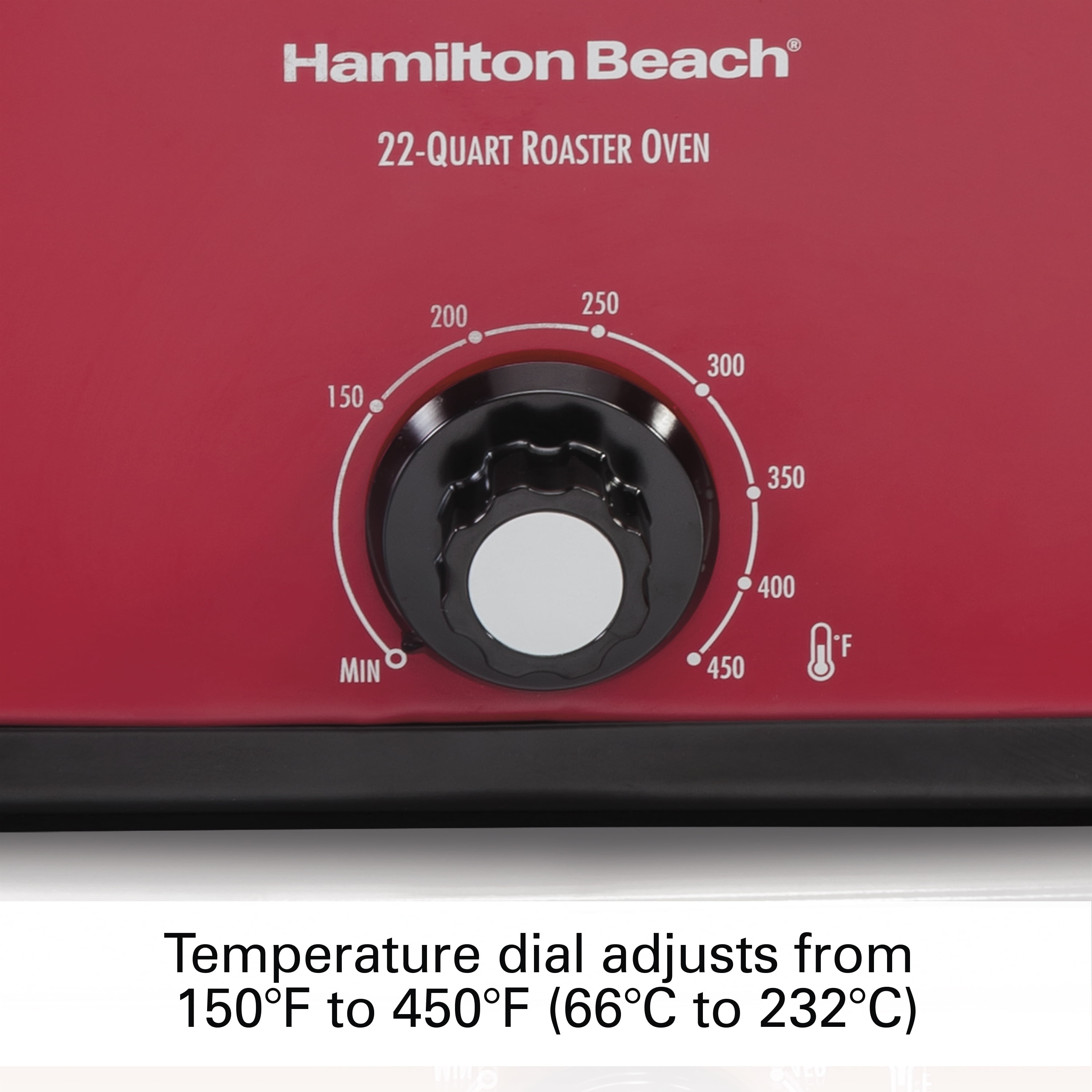 Hamilton Beach 32235 Red Electric 22 Quart Roaster Oven