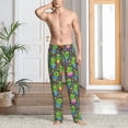 thumbnail image 4 of Salouo Cactus In Pots Print Pajama Pants for Men, Lounge Pants Elastic Waistband Casual Men's sleepwear Loungewear Sleep Pajama Pant -Large, 4 of 7
